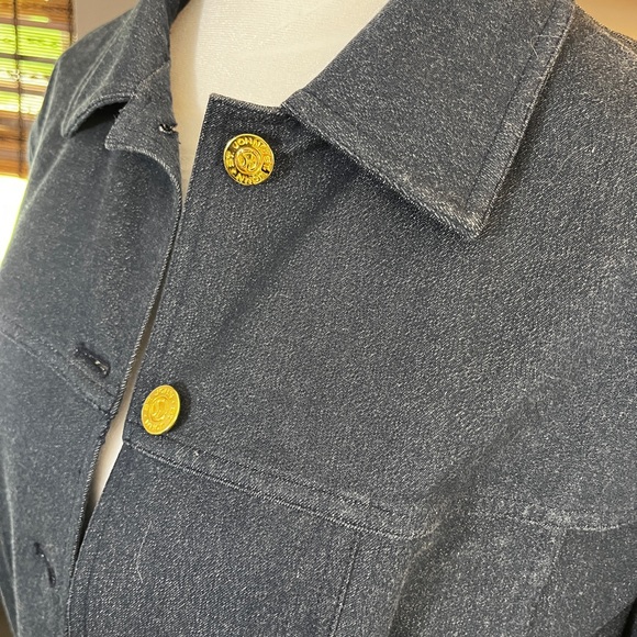 St. John Sport Denim Jacket - Picture 2 of 4